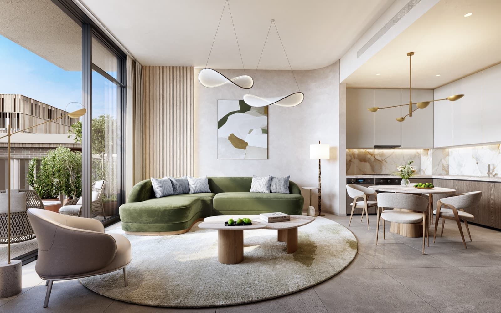 Arancia Yards 1 Bedroom — interior render