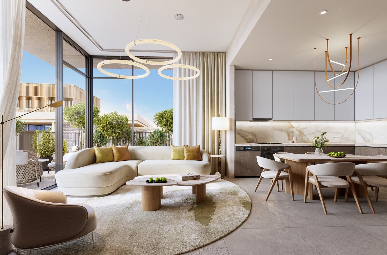 Arancia Yards 2 Bedroom — interior render