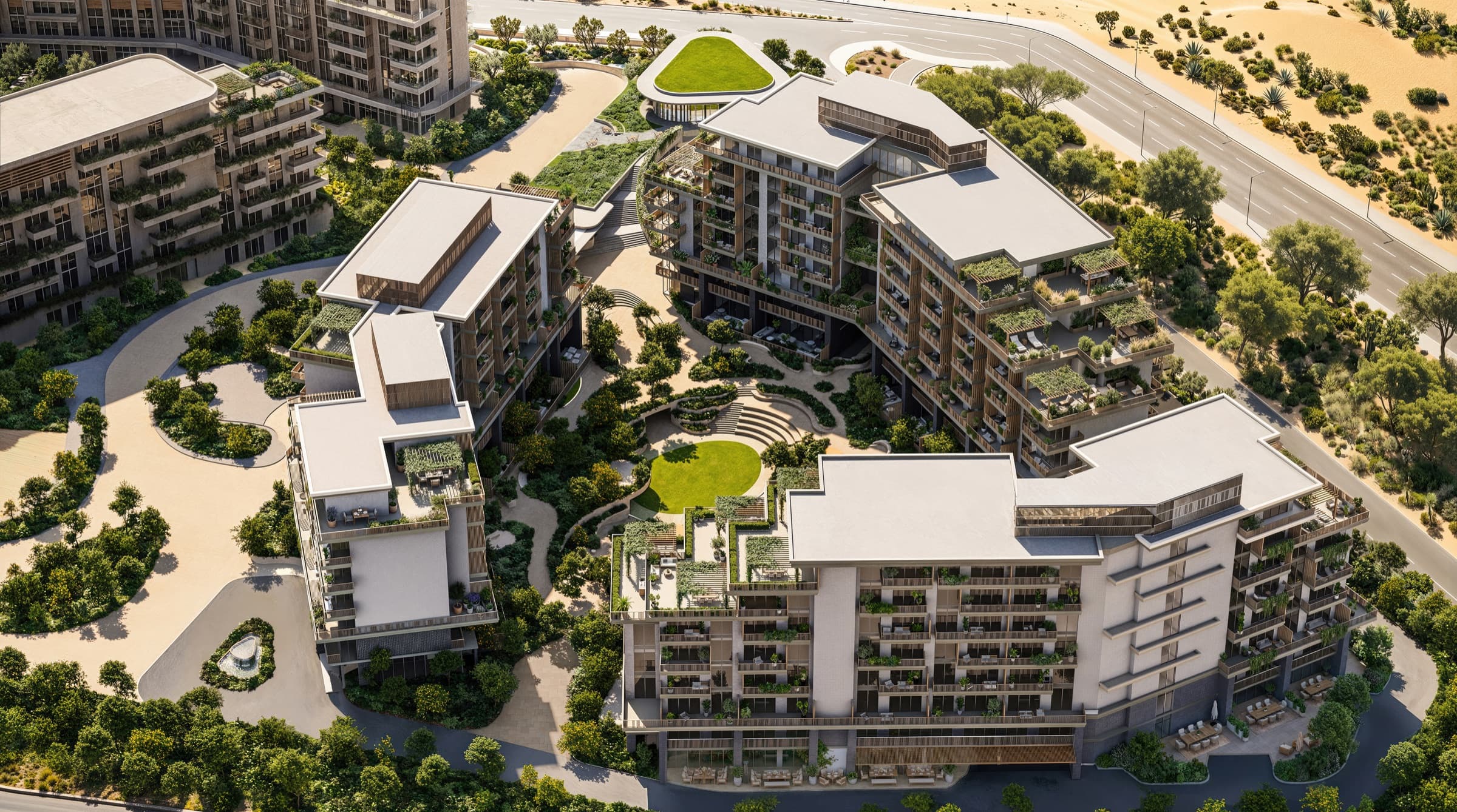 Arancia Yards — second aerial perspective